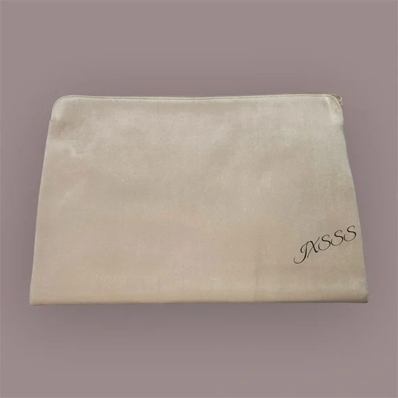 Beige-Light Pink (Velour) Valentino Beauty Large Laptop Bag-Sleeve - Picture 7 of 11